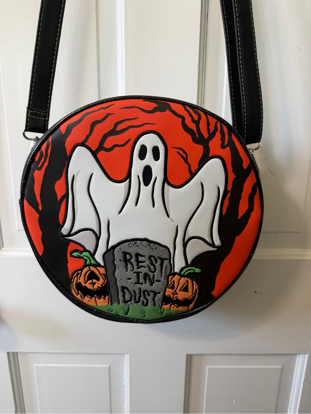 Pumpkin Kult Rest in Dust Ghost Crossbody